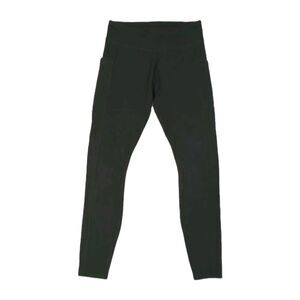 Pact Organic Cotton Legging Womens M Green Gym Workout Lounge Pocket Sustainable
